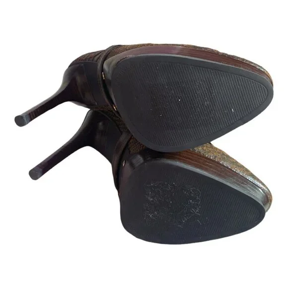 Michael Kors Python Heel Booties - Picture 4 of 7